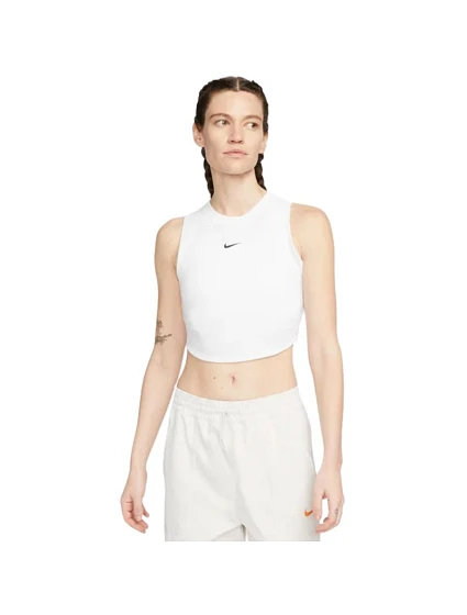 Dámske biele tričko Nike Sportswear Chill Knit FB8279 100