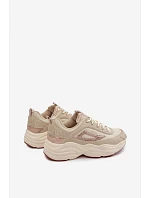 Dámské tenisky na platformě béžové model 22556787 - Fila Dámské tenisky na platformě béžové model 22556787 - Fila