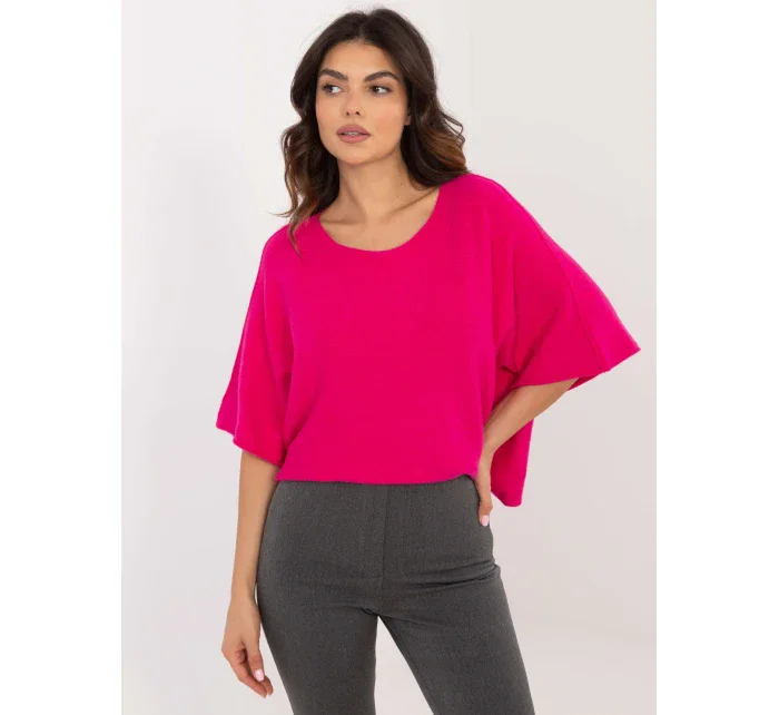 Sveter IT SW 0811.88P fuchsiový