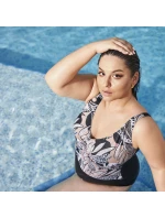 Dámské jednodílné plavky 61 black - AVA Dámské jednodílné plavky 61 black - AVA