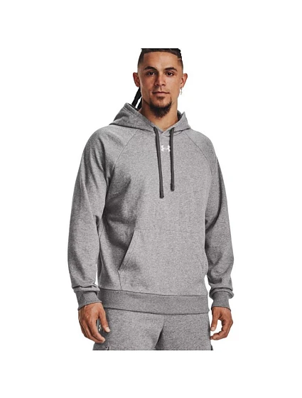 Pánská mikina Rival Fleece Hoodie, šedá, model 22306492 025 M - Under Armour Pánská mikina Rival Fleece Hoodie, šedá, model 22306492 025 M - Under Armour