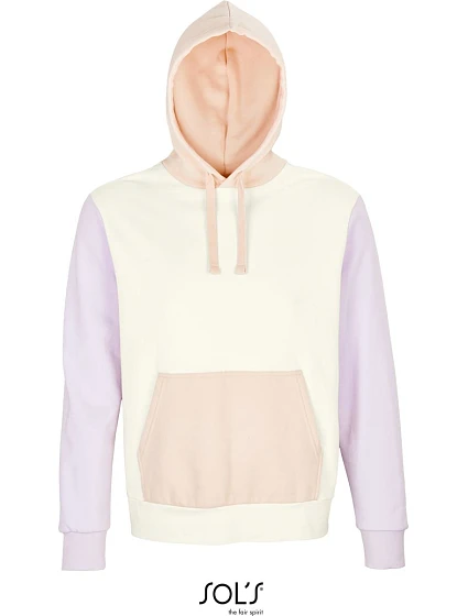 SOL'S Collins Unisex mikina s kapucňou z bio bavlny 25.3818 off white SOL'S Collins Unisex mikina s kapucňou z bio bavlny 25.3818 off white