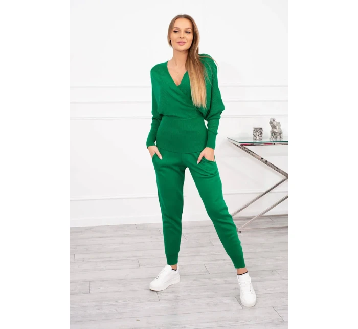 Dvojdielna súprava svetrov zelená Dvojdielna súprava svetrov zelená