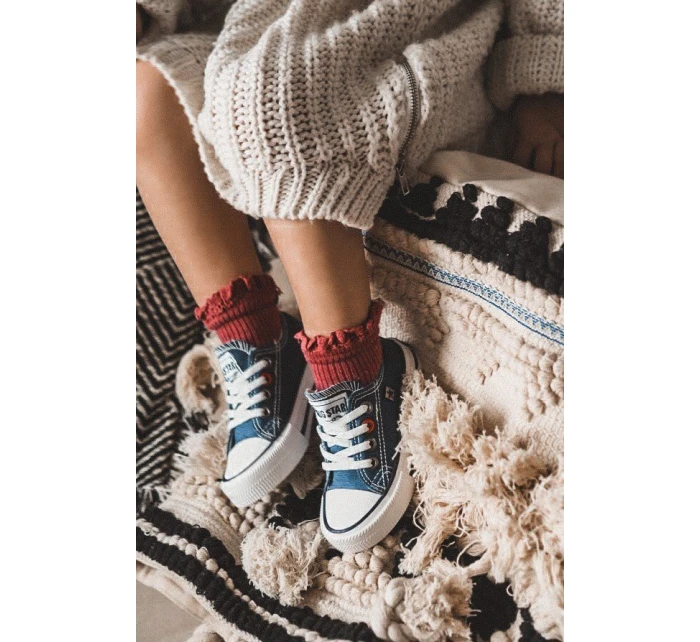 Dětské Klasické Tenisky Nízké BIG STAR model 21545373 Tmavě Modré - Big Star Shoes Dětské Klasické Tenisky Nízké BIG STAR model 21545373 Tmavě Modré - Big Star Shoes