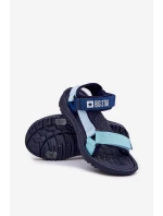 Sandały Dziecięce Na Rzepy Big Star RR374520 Granatowe Sandały Dziecięce Na Rzepy Big Star RR374520 Granatowe