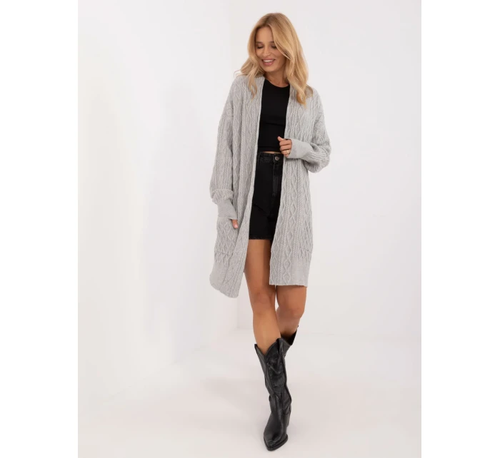 Kardigan AT SW model 20463763 szary - FPrice