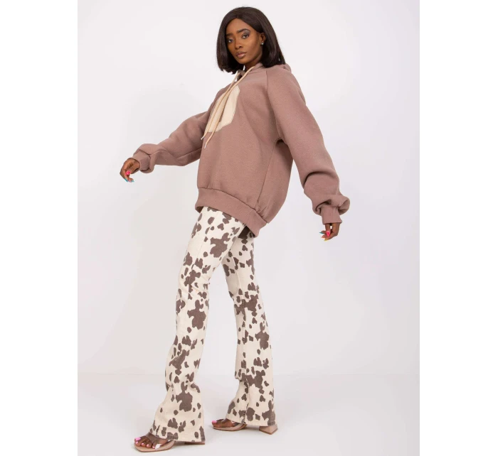 Mikina EM BL 651/D.29X hnedá