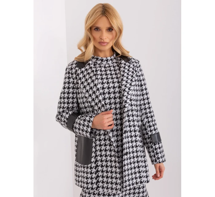 Bunda LK MA 509511.99 biela a čierna