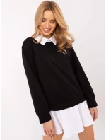 Blúzka MI BZ A5997.49 čierna Blúzka MI BZ A5997.49 čierna