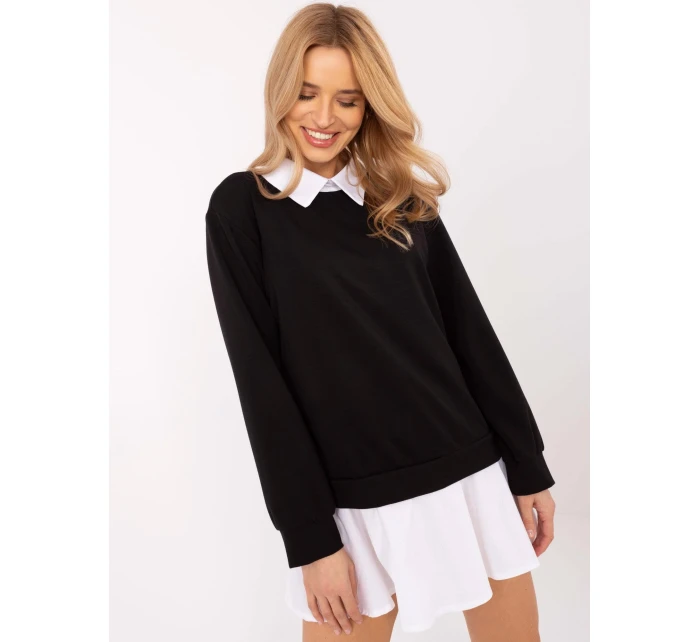 Blúzka MI BZ A5997.49 čierna Blúzka MI BZ A5997.49 čierna