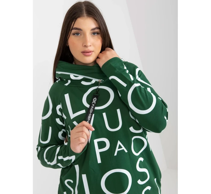 Dámská mikina RV BL tmavě zelená model 17821438 - FPrice Dámská mikina RV BL tmavě zelená model 17821438 - FPrice