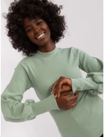 Bluzka RV BZ model 18798933 pistacjowy - FPrice Bluzka RV BZ model 18798933 pistacjowy - FPrice