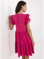 Sukienka WN SK model 21135194 fuksjowy - FPrice Sukienka WN SK model 21135194 fuksjowy - FPrice