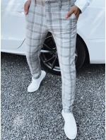 Pánské světle šedé kalhoty Dstreet model 21977296 - FashionStreet Pánské světle šedé kalhoty Dstreet model 21977296 - FashionStreet