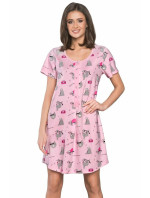 Dámská noční košile model 16166762 růžová - Italian Fashion