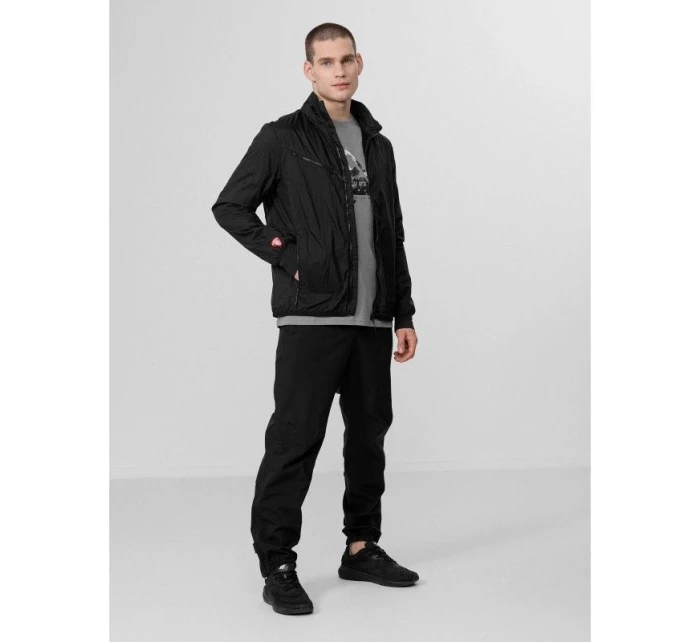 Pánská péřová trekingová bunda model 21429524 - 4F