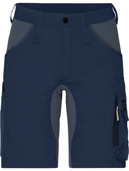 Daiber JN 1811 Pracovné elastické bermudy „Slim Line“ 02.1811 tmavomodrá/uhlíková Daiber JN 1811 Pracovné elastické bermudy „Slim Line“ 02.1811 tmavomodrá/uhlíková