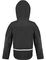 R Dětská 3vrstvá softshellová bunda s kapucí black/grey model 22427979 - Result R Dětská 3vrstvá softshellová bunda s kapucí black/grey model 22427979 - Result