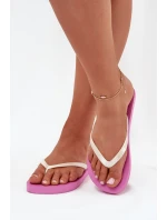 Dámské Pantofle Růžové model 21704171 - 4F Dámské Pantofle Růžové model 21704171 - 4F