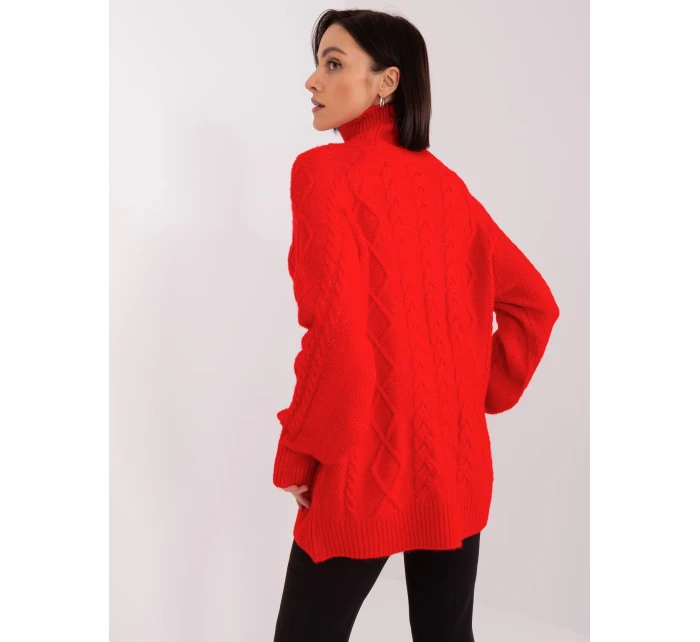 Sweter AT SW  czerwony model 19040824 - FPrice