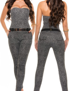 Sexy Business-jumpsuit with belt