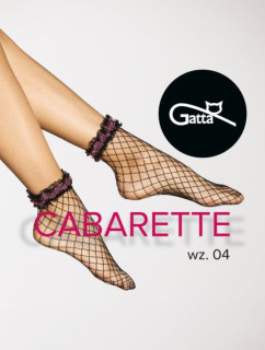 Dámske sieťované kabaretné ponožky CABARETTE SOCKS - 04