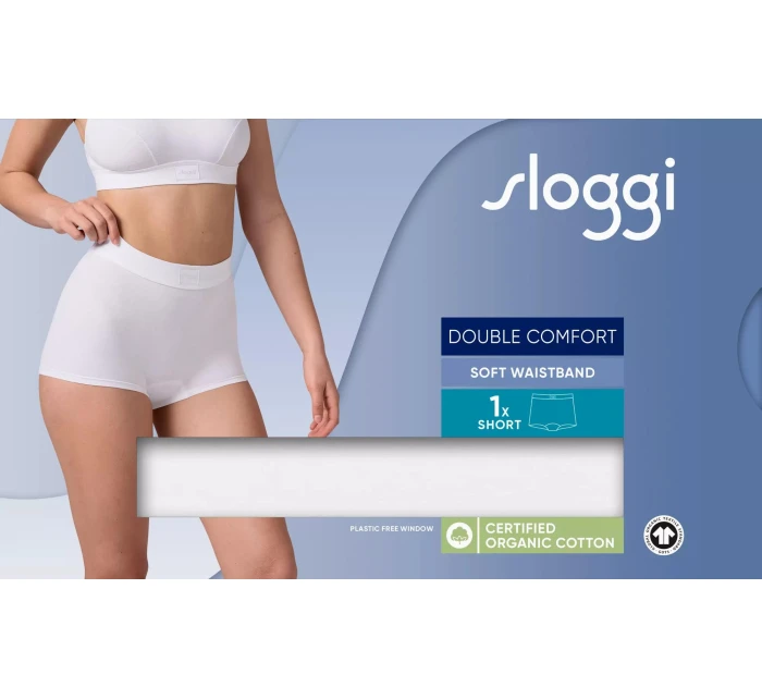 sloggi Double Comfort T Short - WHITE - SLOGGI WHITE - SLOGGI