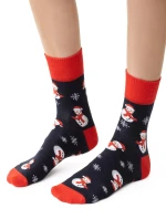 Dámské vánoční ponožky model 21327638 3540 - Steven Dámské vánoční ponožky model 21327638 3540 - Steven