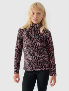 Dievčenské fleecové termoprádlo (vrchné) 4F Junior 4FJWAW24UFLEF051-64A