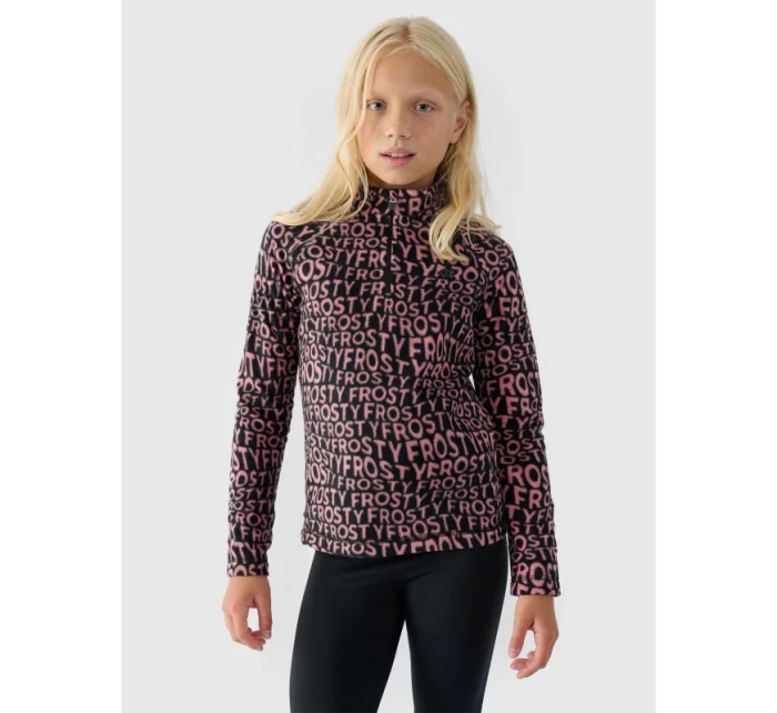 Dievčenské fleecové termoprádlo (vrchné) 4F Junior 4FJWAW24UFLEF051-64A Dievčenské fleecové termoprádlo (vrchné) 4F Junior 4FJWAW24UFLEF051-64A