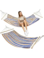 HAMAK OGRODOWY 2  Z DRĄŻKIEM model 21830584