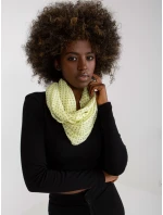 Dámsky tunelový šál AT CH BF48181 svetlo žltá Dámsky tunelový šál AT CH BF48181 svetlo žltá