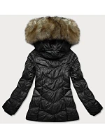 PIKOWANA PRZEJŚCIOWA KURTKA DAMSKA CZARNA model 21245626 - Glakate PIKOWANA PRZEJŚCIOWA KURTKA DAMSKA CZARNA model 21245626 - Glakate
