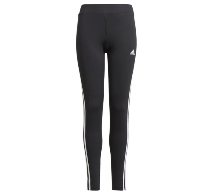 Dievčenské legíny D2M 3 Stripes Tight Jr GN1453 - Adidas