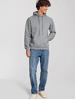 Fruit of the Loom Iconic Premium Hooded Sweat Mikina s kapucňou z hrubej bavlny 16.2284 athletic heather
