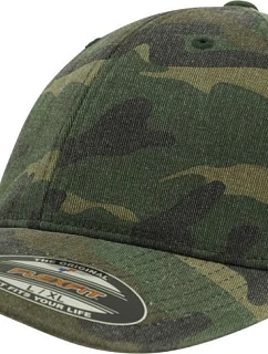 6 panelová kšiltovka  green camo model 22433551 - Flexfit
