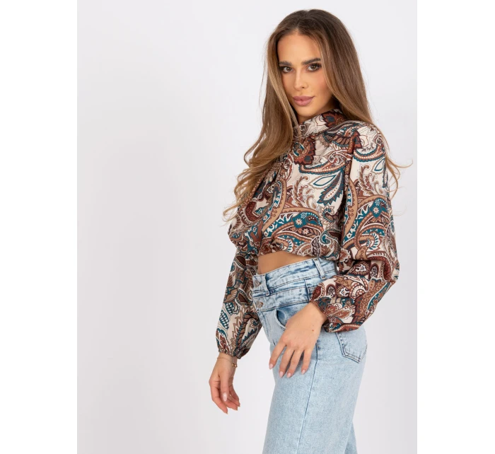 Blúzka DHJ BZ 15170.39 tmavá lila Blúzka DHJ BZ 15170.39 tmavá lila