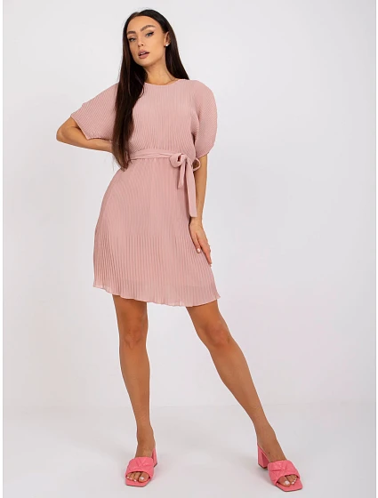 Šaty DHJ SK světle růžová model 17374702 - FPrice Šaty DHJ SK světle růžová model 17374702 - FPrice