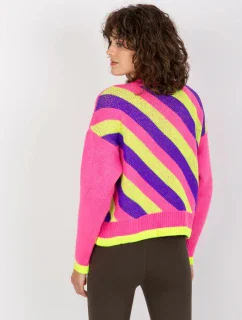 Dámský svetr EM SW model 17862997 01 růžový - FPrice