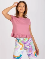 Tričko TW TS 1053.21X tmavo ružová