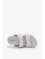 Ľahké pánske papuče s prackami Big Star White