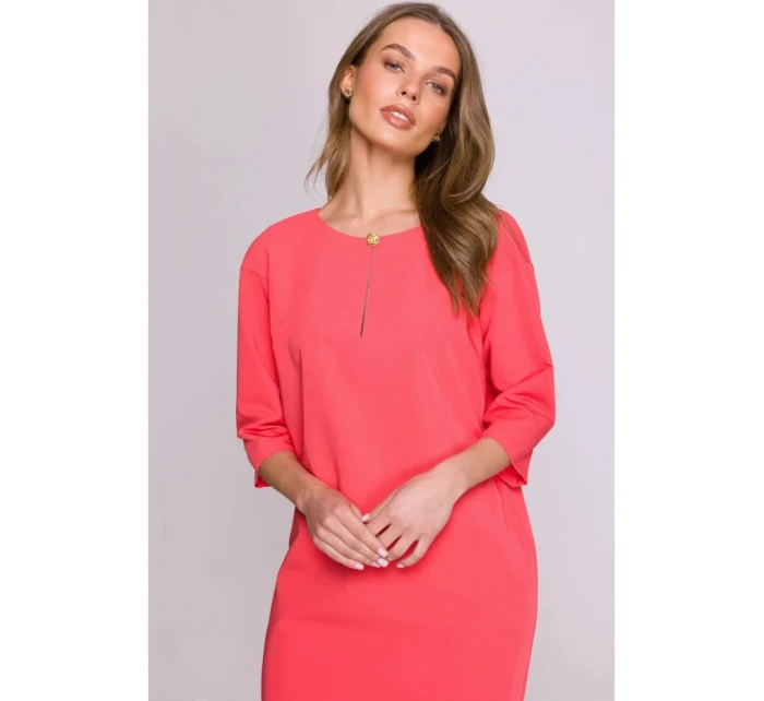Dámske šaty S394 Coral - Stylove