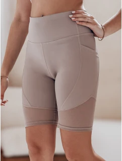 Dámské cyklistické šortky cappuccino Dstreet model 21982905 - FashionStreet