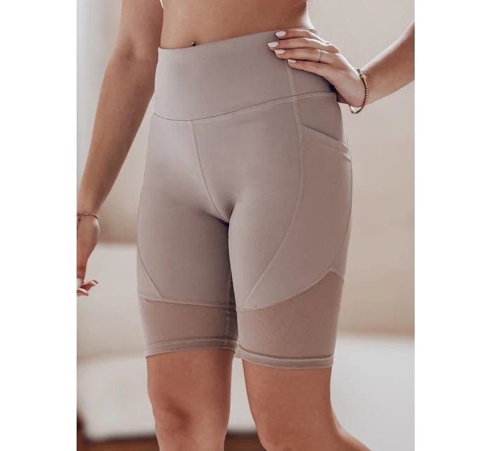 Dámské cyklistické šortky cappuccino Dstreet model 21982905 - FashionStreet