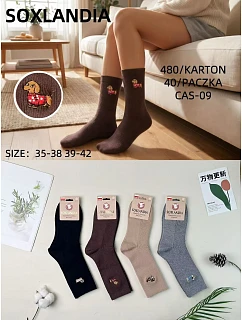 Ponožky WiK Soxlandia 3044 vzor 09 Kašmír 35–42