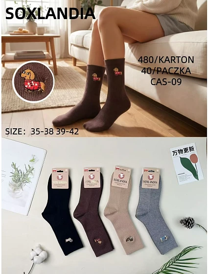 Ponožky WiK Soxlandia 3044 vzor 09 Kašmír 35–42 Ponožky WiK Soxlandia 3044 vzor 09 Kašmír 35–42