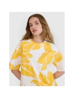 Dámske tričko oversize s potlačou 4F 4FRSS25TTSHF2692-90A Dámske tričko oversize s potlačou 4F 4FRSS25TTSHF2692-90A