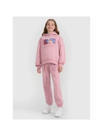 Dívčí mikina s kapucí model 21868360 - 4F Dívčí mikina s kapucí model 21868360 - 4F