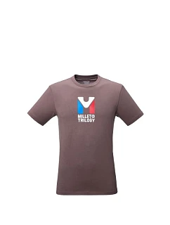 Pánske tričko MILLET Chamonix Tri Ts Ss M, fialovo-slivková farba