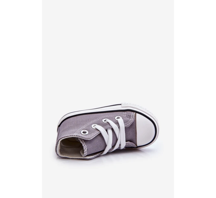 Dětské Vysoké Tenisky Šedá Filemon